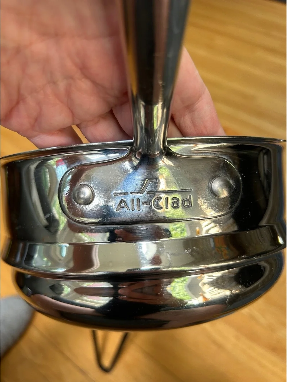 All-Clad Stainless Steel Double Boiler Insert, 3-Quart